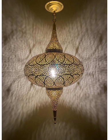 Gold openwork Moroccan chandelier New