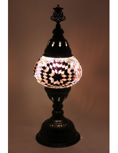 Lampe de table mauve MB2