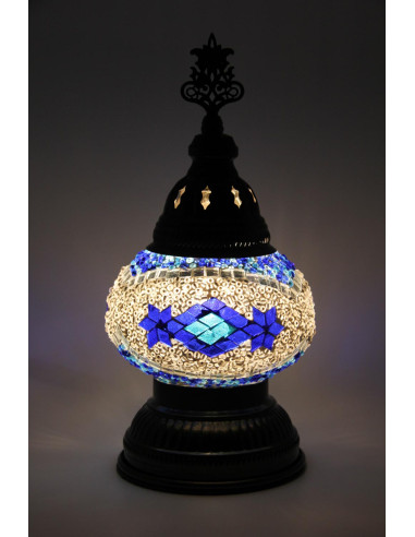 Low MB2 blue table lamp