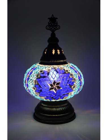 Low MB3 blue table lamp