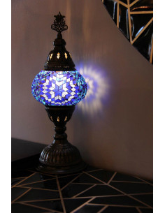 Lampe de table bleue MB2 2