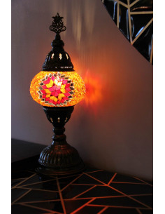 Lampe de table rouge MB2 2