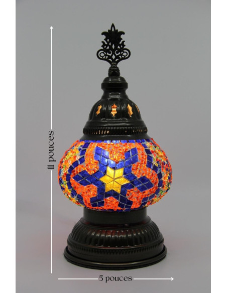 Low MB2 multicolored table lamp
