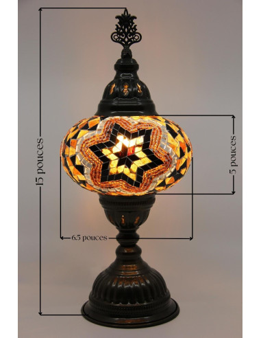 Table lamp brown MB3
