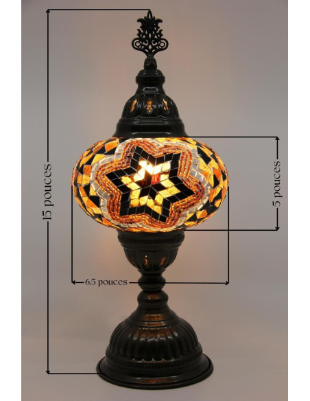 Table lamp brown MB3