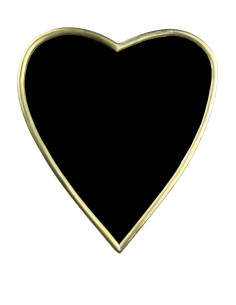 Heart-shaped mirror
