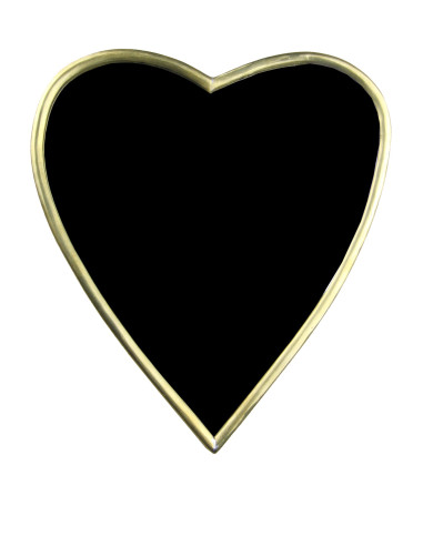 Heart-shaped mirror