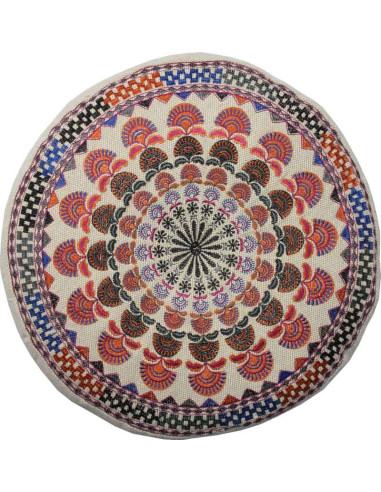 Round meditation cushion pattern 2