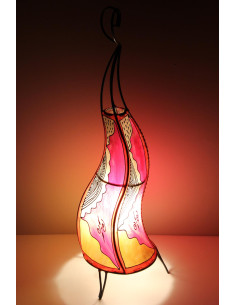 Moroccan Leather Lamp Design 3 2