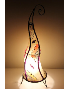 Lampe marocaine en cuir Motif 4