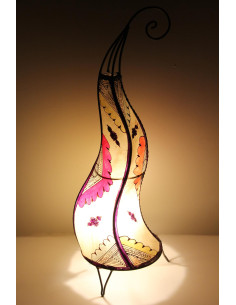 Lampe marocaine en cuir Motif 4 2