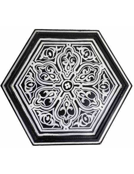 Table marocaine en bois Motif 2