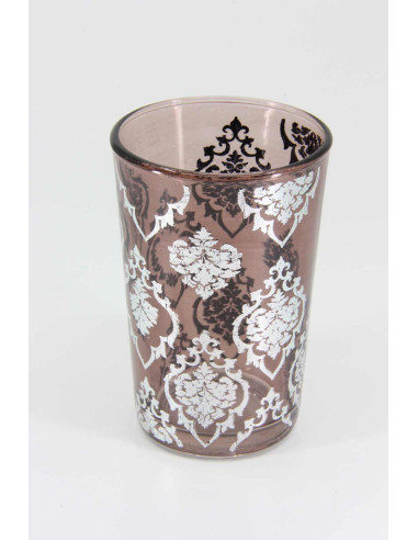 6 verres à thé marocains colorés – Médaillons...