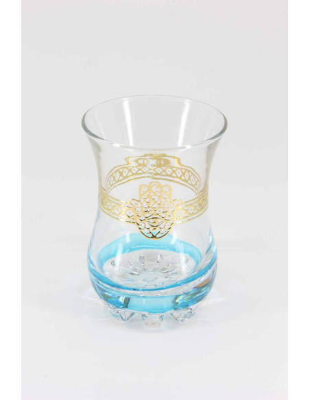 6 verres à thé marocains – Main de Fatma