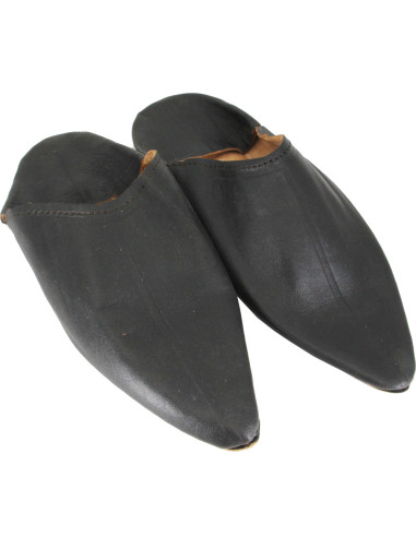 Women's Moroccan pointed babouche slippers,...