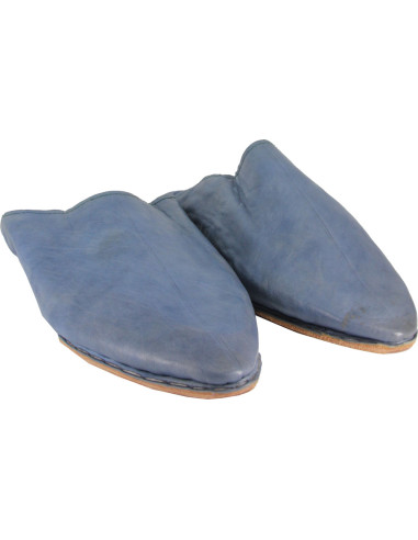 Women's Moroccan pointed babouche slippers,...