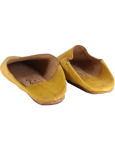 Women's Moroccan pointed babouche slippers,...