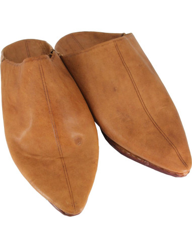 Babouche marocaine pour femme au bout pointu,...