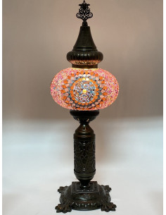 Turkish Lamp, Purple Mosaic, 19 in 2