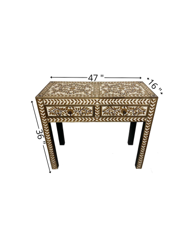 Console with two drawers