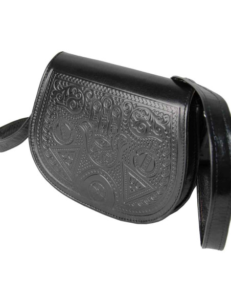 Sac besace noir