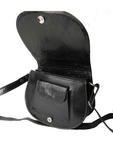 Sac besace noir