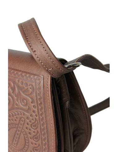 brown messenger bag XL
