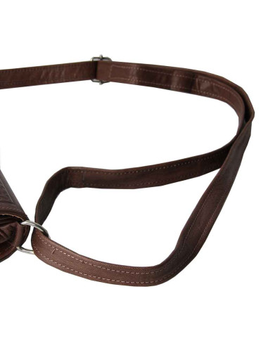 brown messenger bag XL