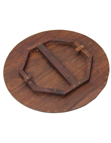 Round sheesham wood coffee table TM