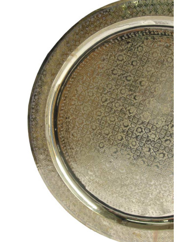 Hammered Copper Tray Table, Small