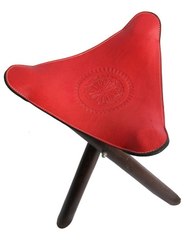 Mini Portable Pliant Tabouret rose