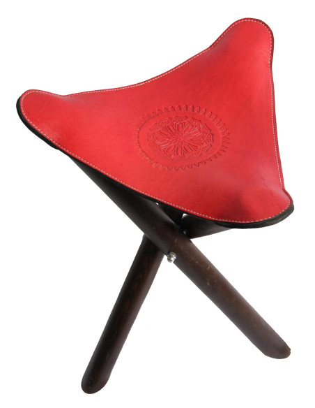 Mini Portable Pliant Tabouret rose