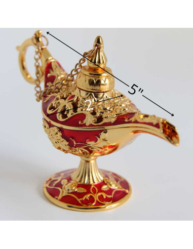 Lampe Aladdin rouge PT