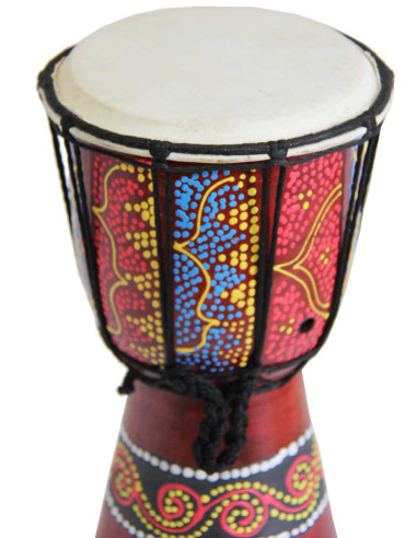 Djembe multicolore