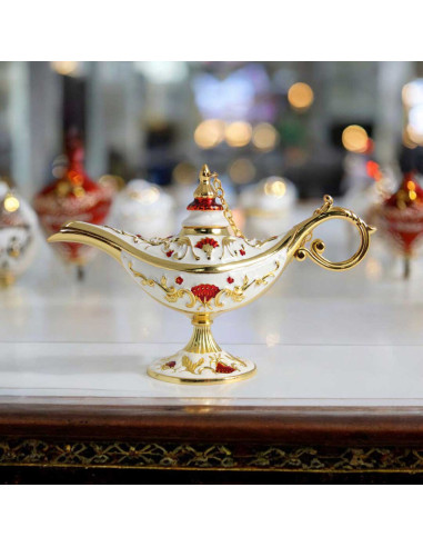 Lampe Aladdin blanche TG