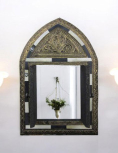 Copper mirror door 2