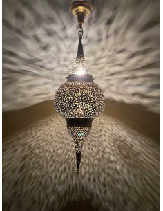 Lustre marocain goutte doré, nouveau modèle