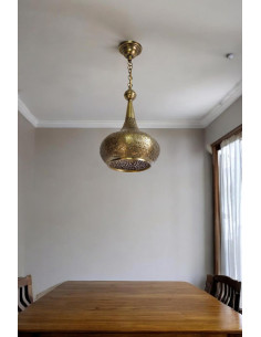 Moroccan Gold Dining Room Chandelier 2