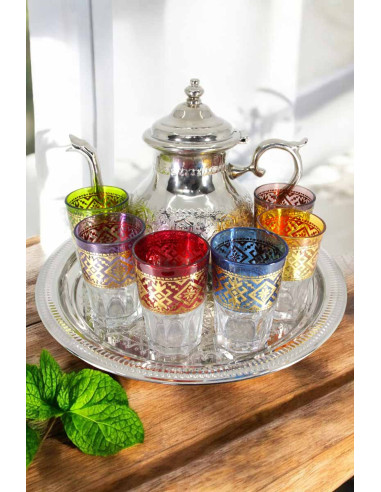 Tea set for 6 people, model 1