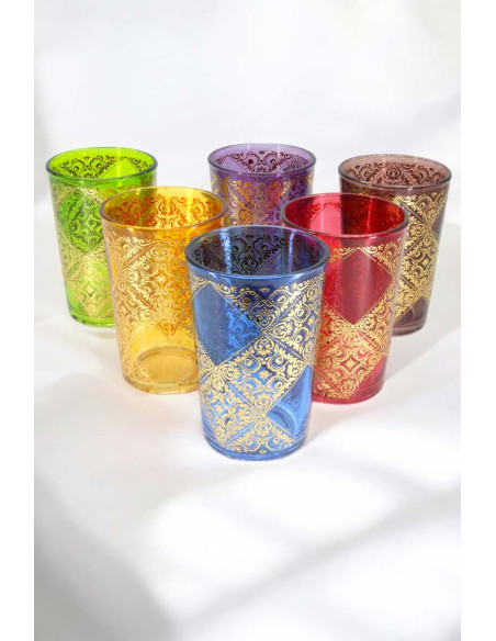 Moroccan Tea Set Tetouan – For 6, 1.5 L Teapot