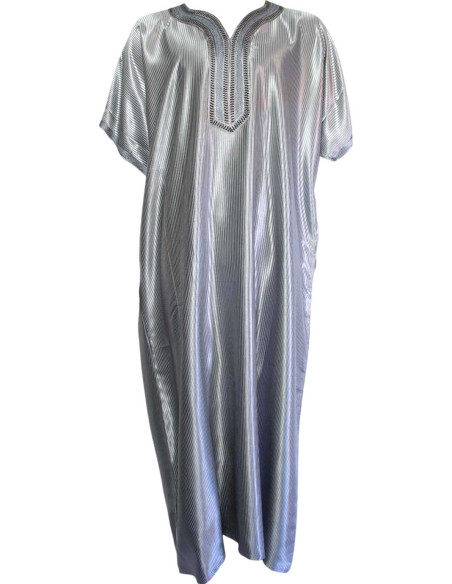 Djellaba pour homme gris