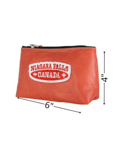 Porte-monnaie orange Niagara