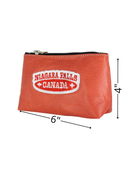 Porte-monnaie orange Niagara