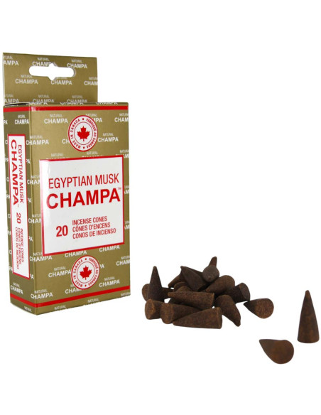 Natural Egyptian musk incense cones
