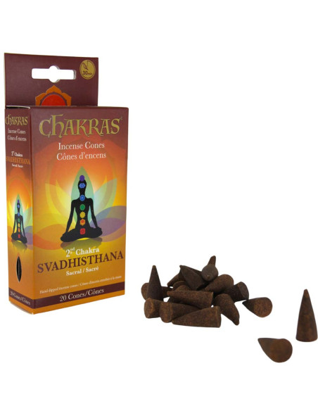Svadhisthana incense cones