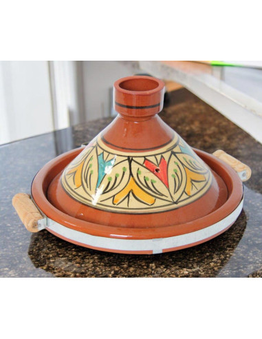 Tajine marocain en terre cuite 30 cm (12 po) –...