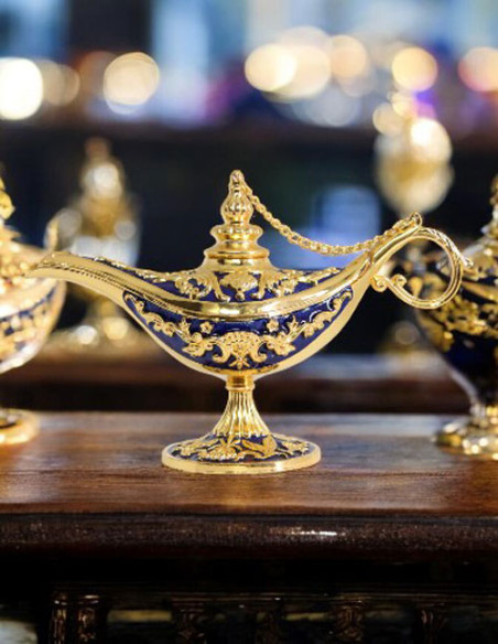Blue Aladdin lamp BS
