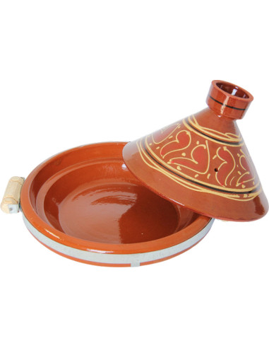 Tajine marocain en terre cuite 30 cm (12 po) –...