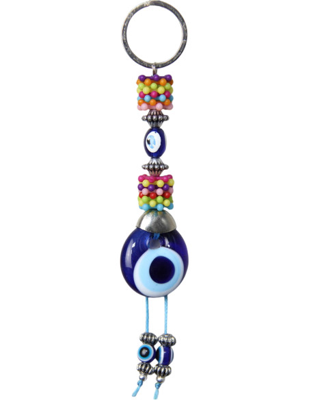 Blue Eye Keychain Model 8