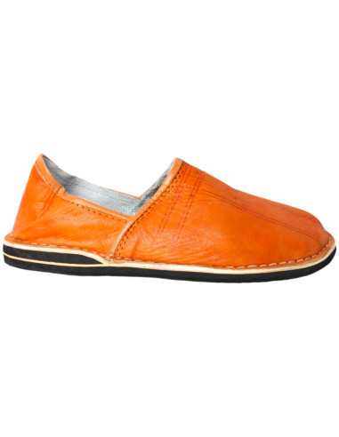 Babouche marocaine Danbira orange